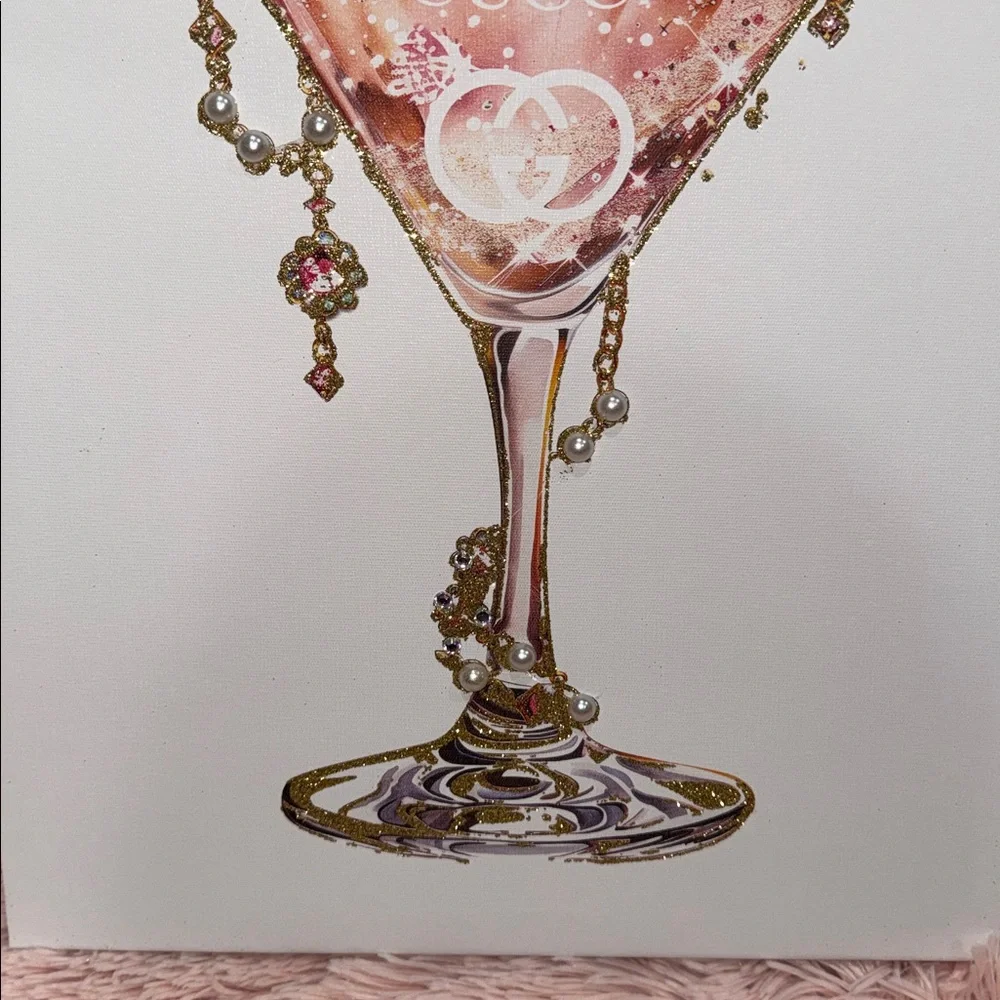 Luxury Inspired Canvas Painting